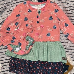 MJ dress with diaper cover